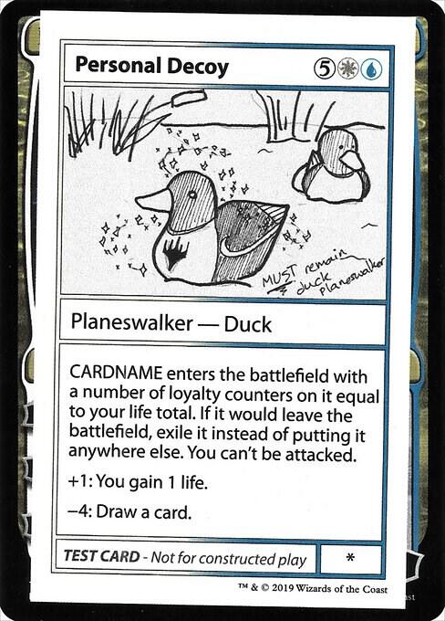 Personal Decoy (No PW Symbol) card image