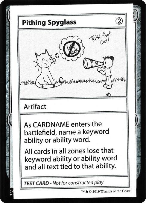 Pithing Spyglass (No PW Symbol) card image