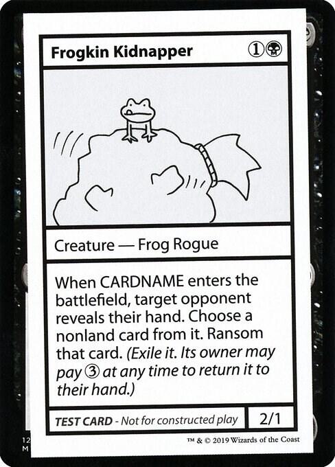 Frogkin Kidnapper (No PW Symbol) card image