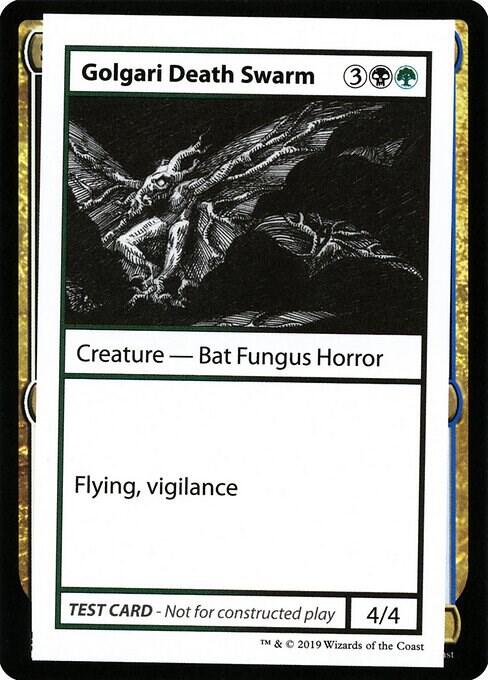 Golgari Death Swarm (No PW Symbol) card image