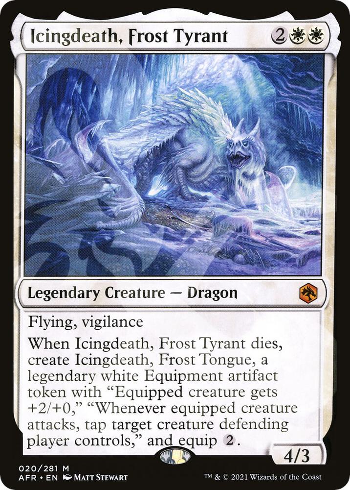 Icingdeath, Frost Tyrant card image