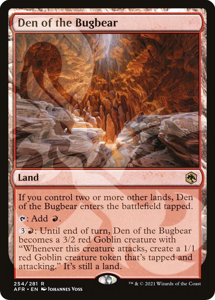 Den of the Bugbear card image