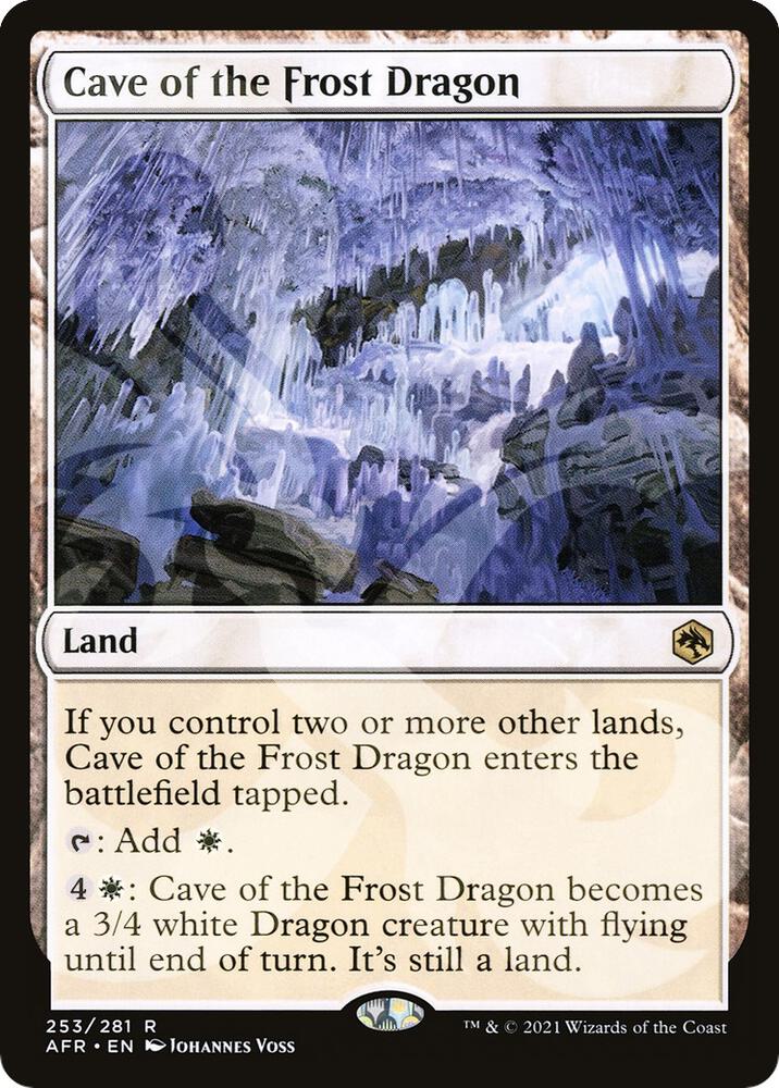 Cave of the Frost Dragon card image