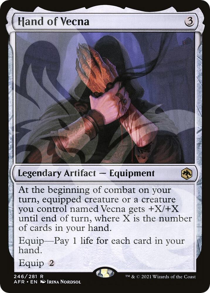 Hand of Vecna card image