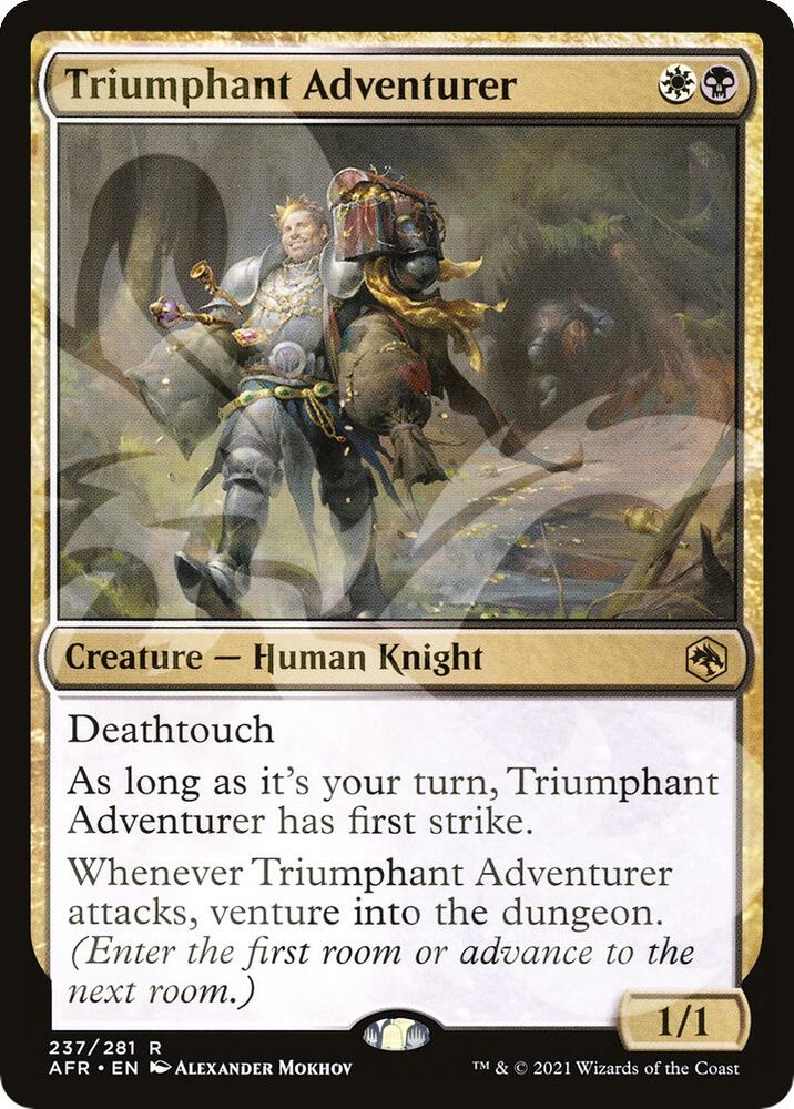 Triumphant Adventurer card image