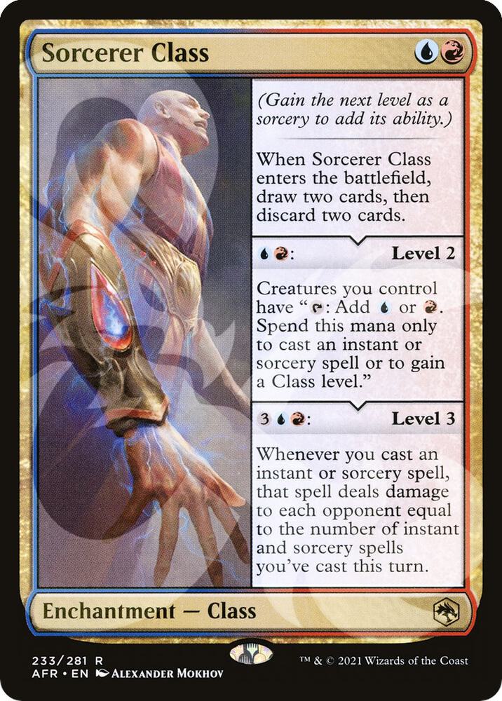 Sorcerer Class card image