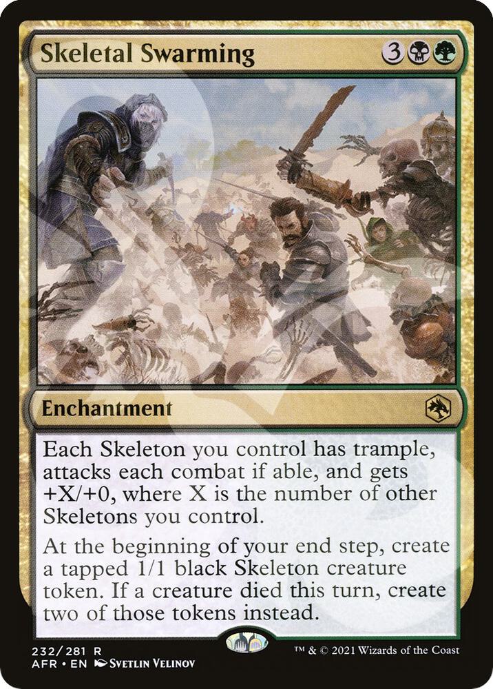 Skeletal Swarming card image