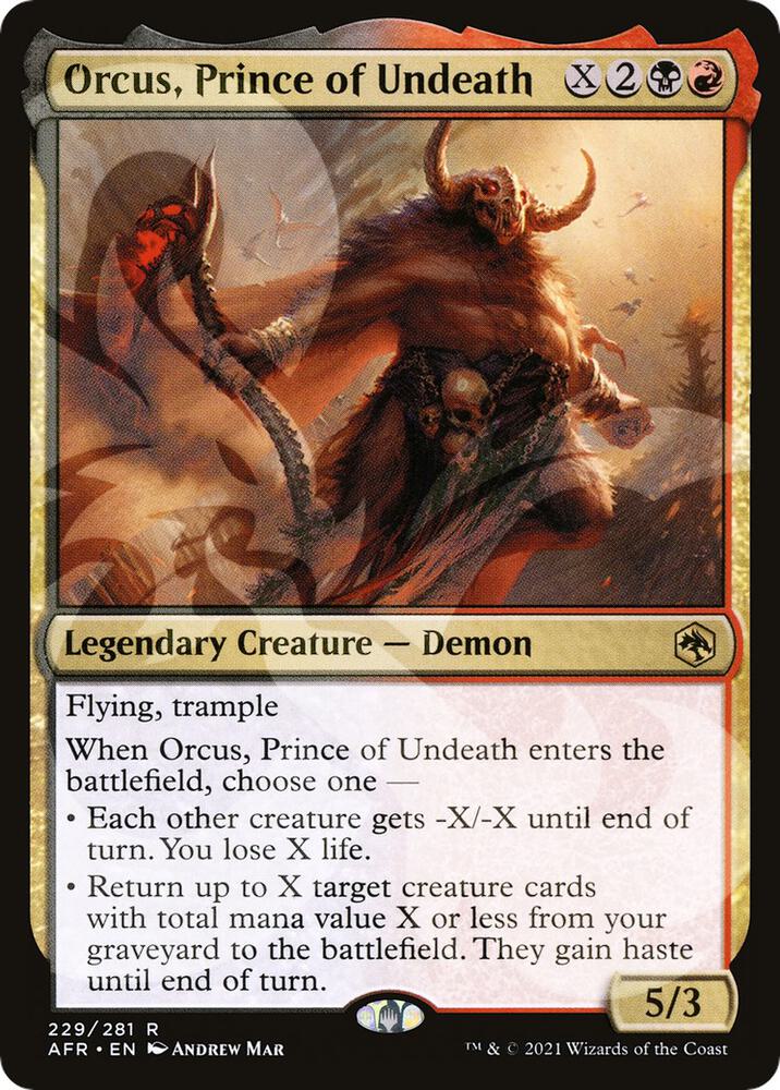 Orcus, Prince of Undeath card image