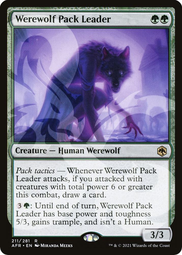 Werewolf Pack Leader card image