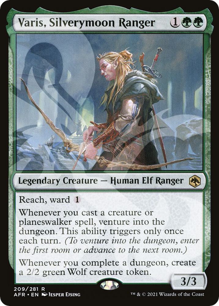 Varis, Silverymoon Ranger card image