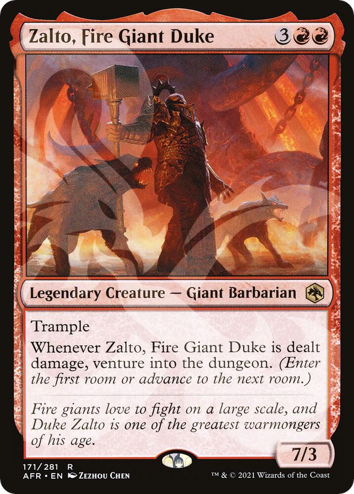 Zalto, Fire Giant Duke card image