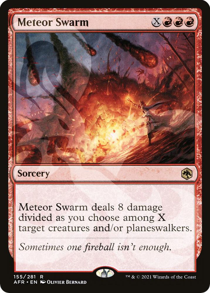 Meteor Swarm card image