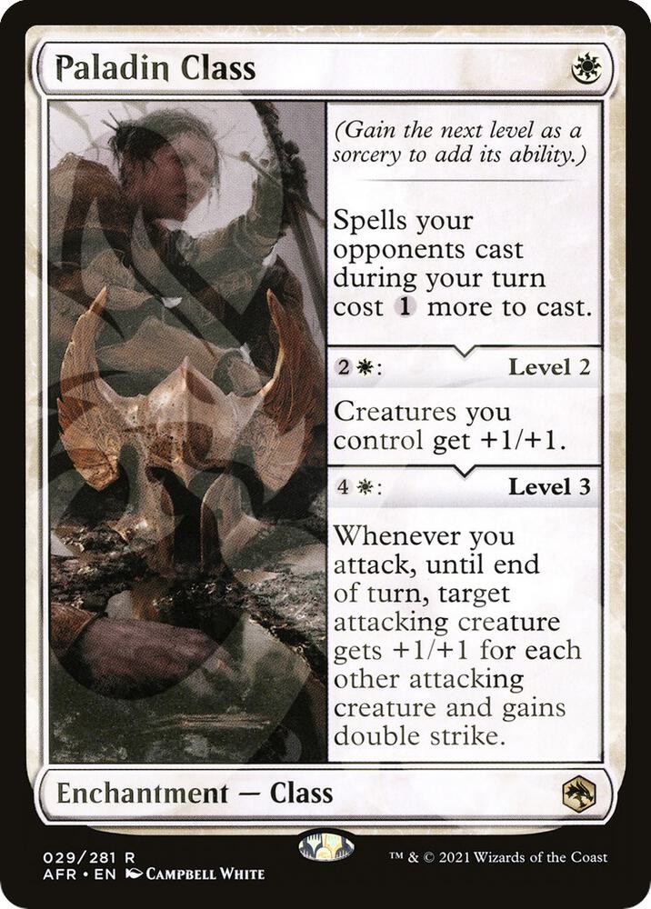 Paladin Class card image