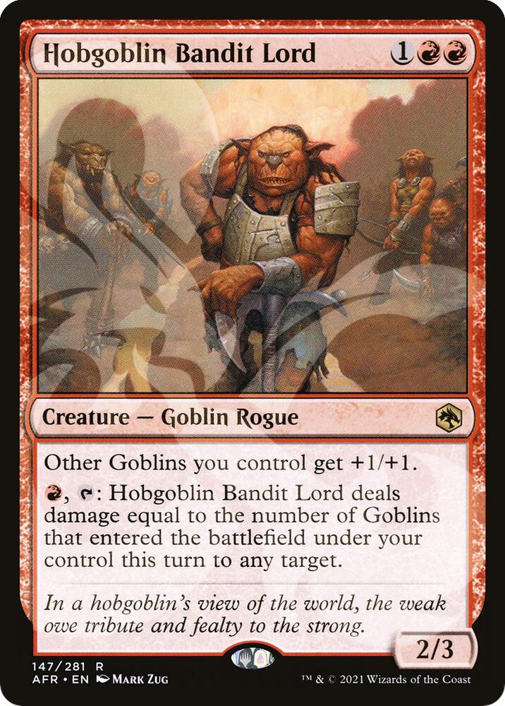Hobgoblin Bandit Lord card image