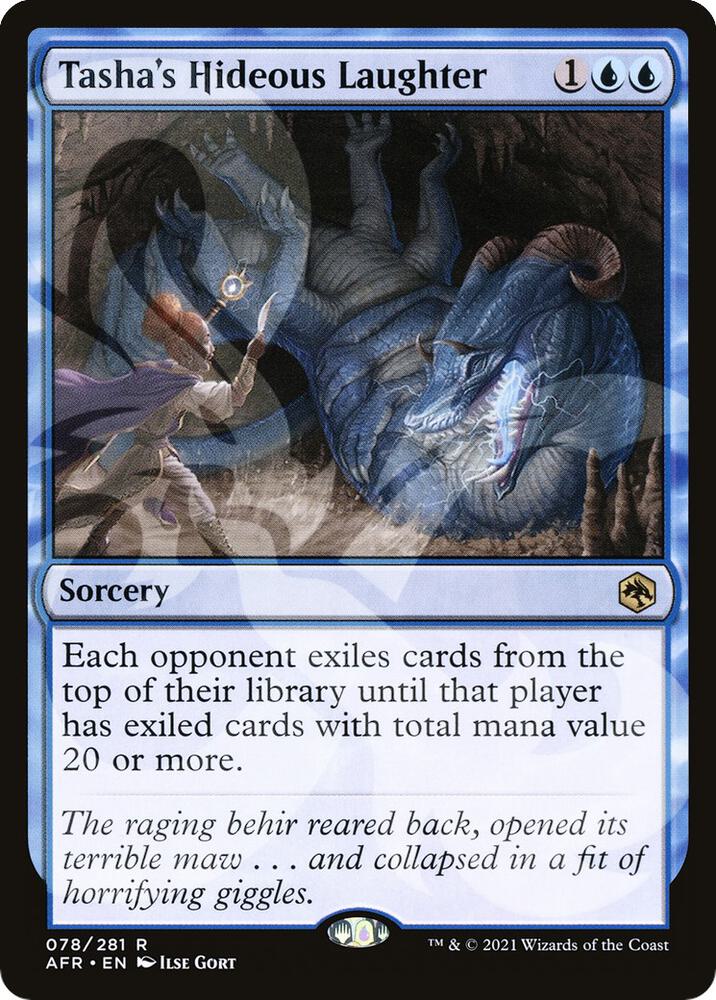 Tasha's Hideous Laughter card image