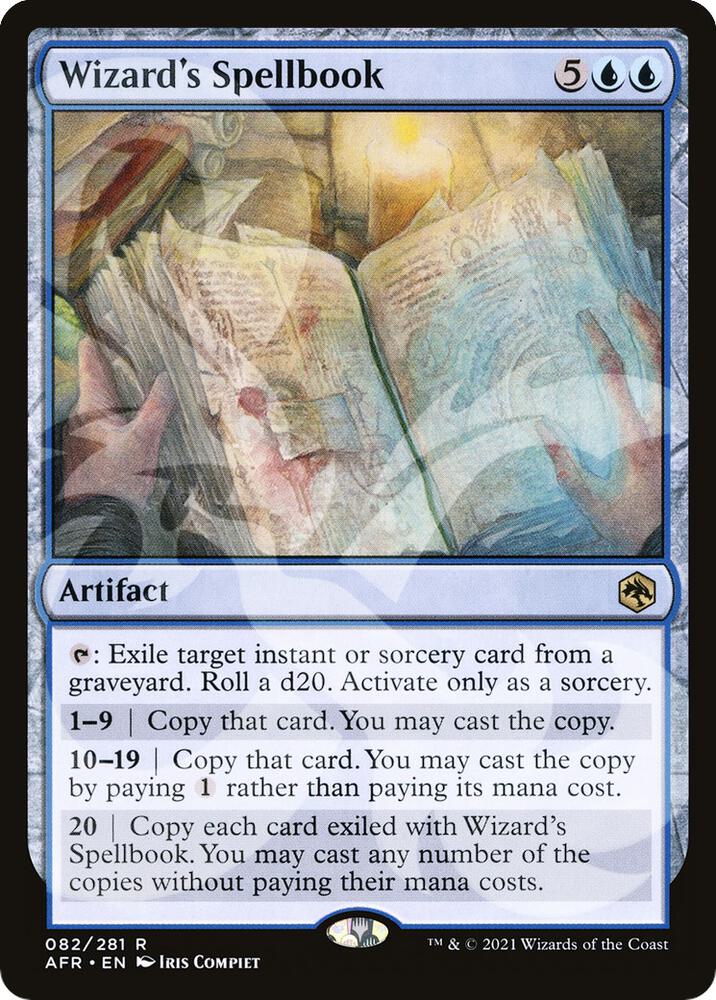 Wizard's Spellbook card image