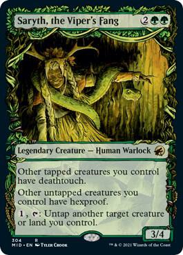 Saryth, the Viper's Fang (Showcase) card image