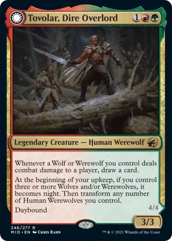Tovolar, Dire Overlord card image