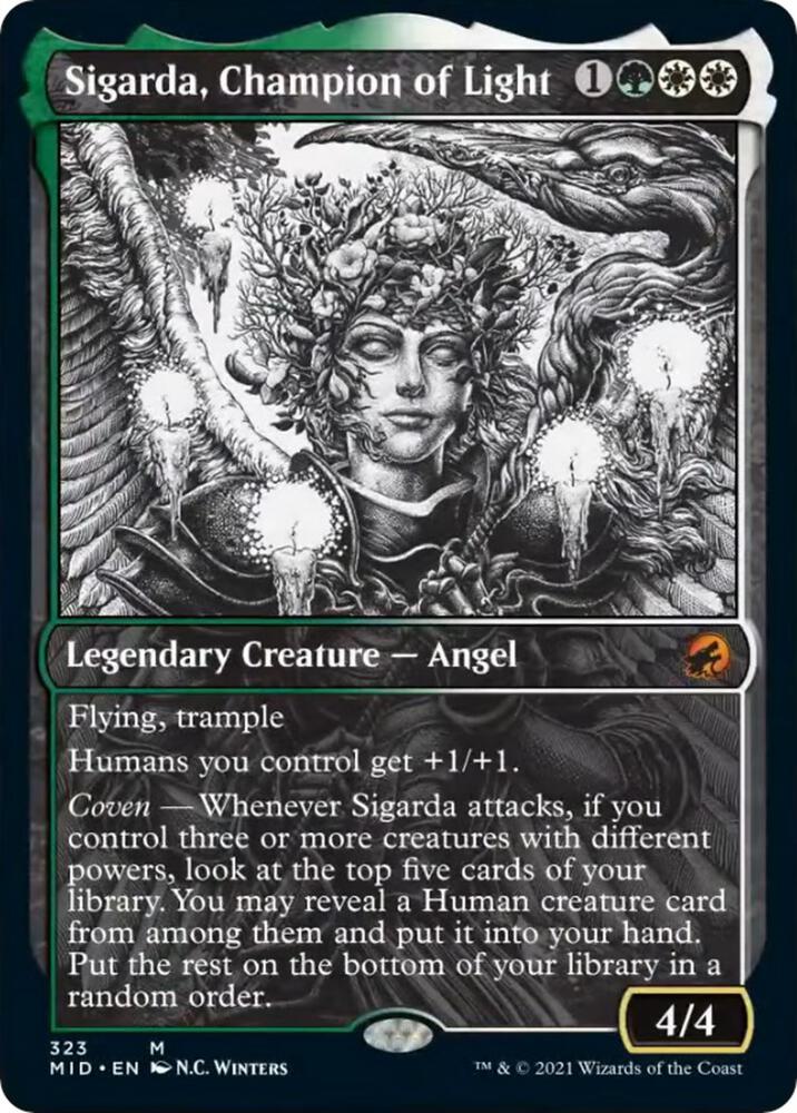 Sigarda, Champion of Light (Showcase) card image