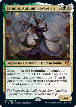 Leinore, Autumn Sovereign card image