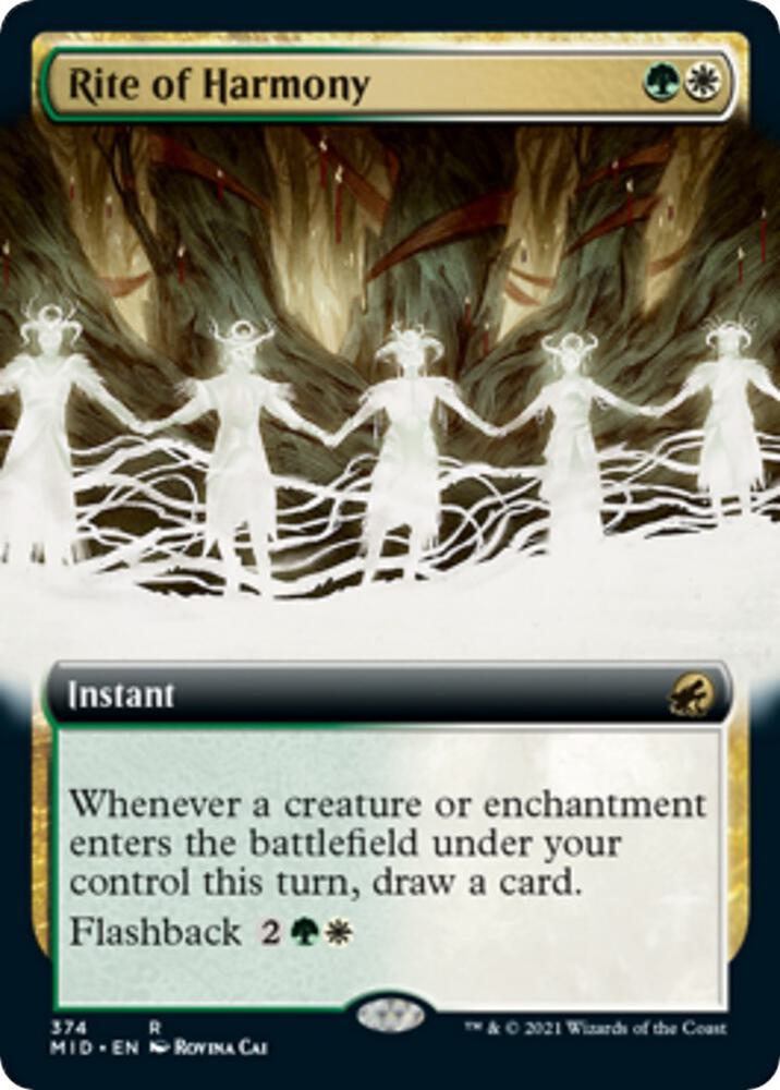 Rite of Harmony (Extended Art) card image