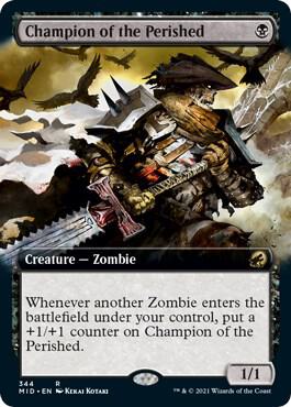 Champion of the Perished (Extended Art) card image