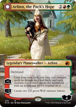 Arlinn, the Pack's Hope (Borderless) card image