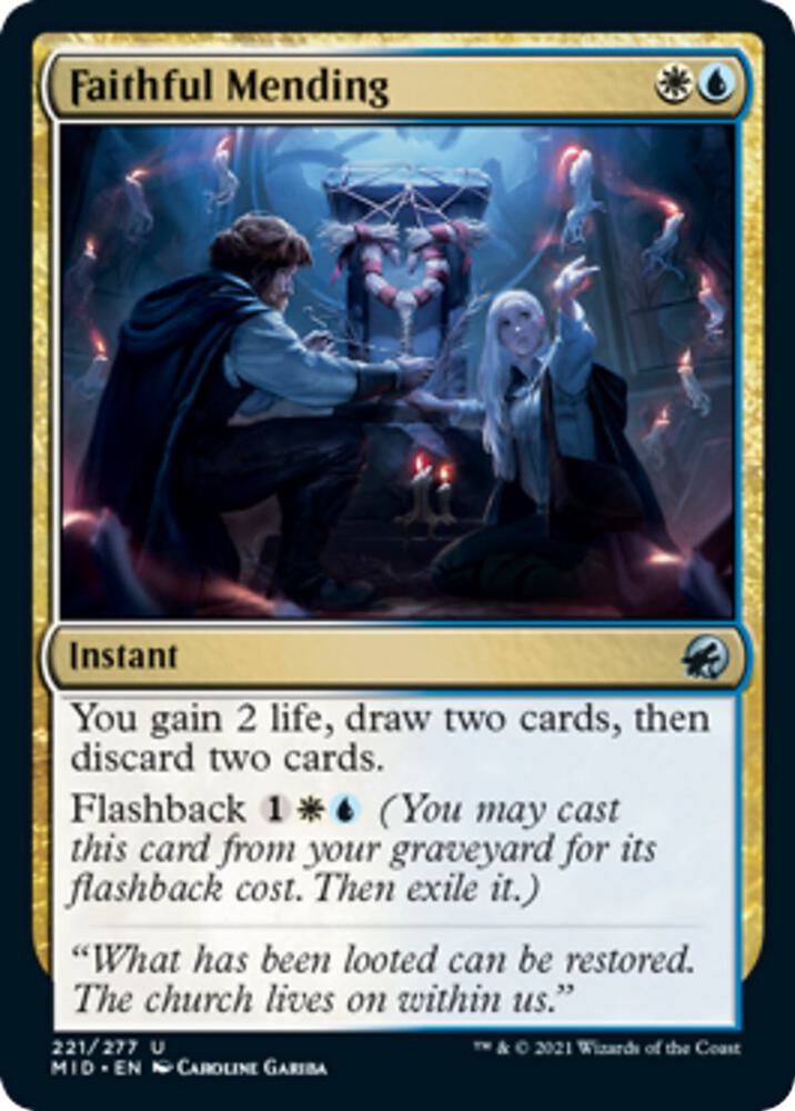 Faithful Mending card image