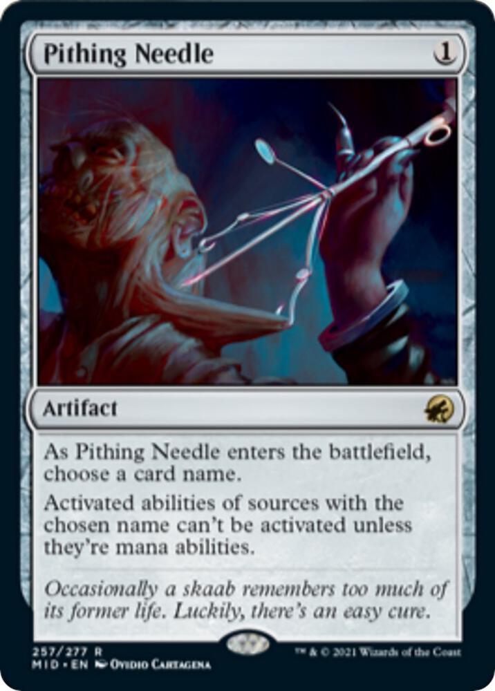Pithing Needle card image