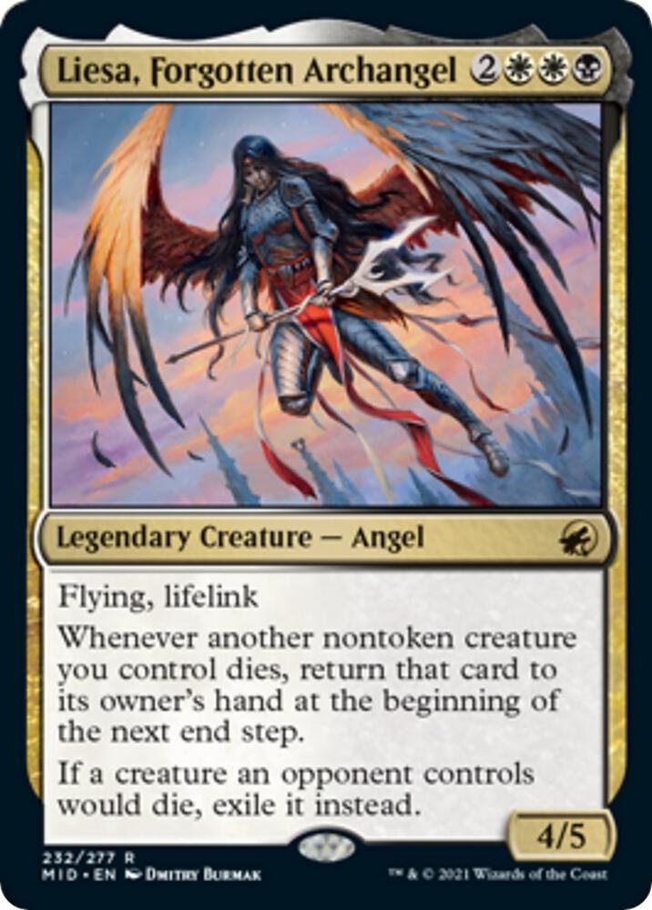 Liesa, Forgotten Archangel card image