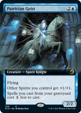 Patrician Geist (Extended Art) card image