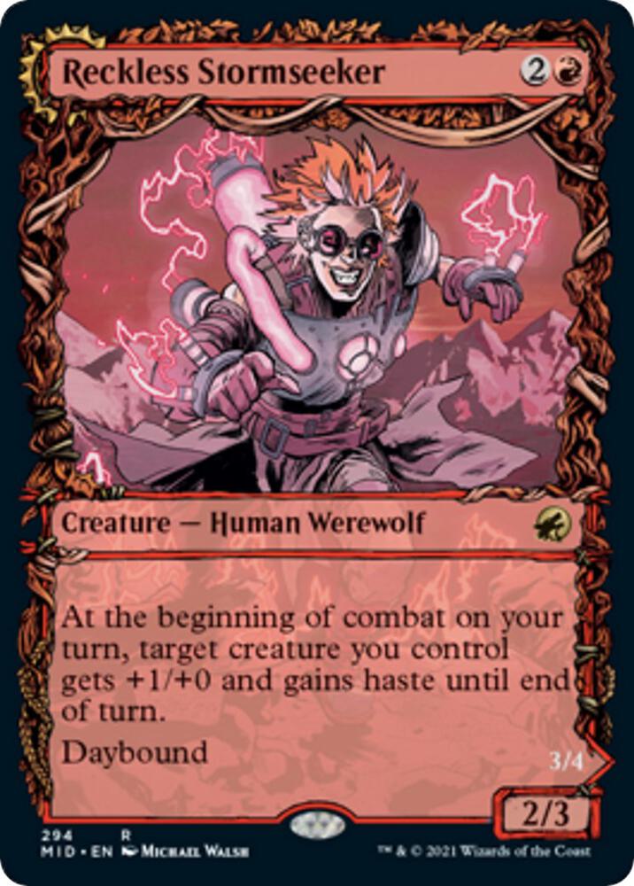 Reckless Stormseeker (Showcase) card image