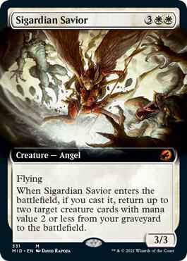 Sigardian Savior (Extended Art) card image