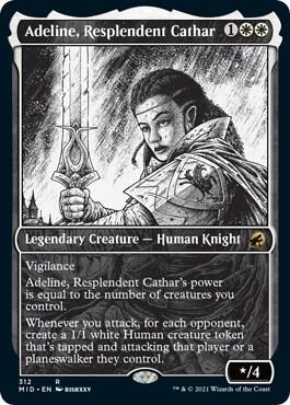 Adeline, Resplendent Cathar (Showcase) card image