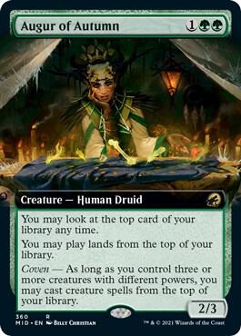 Augur of Autumn (Extended Art) card image