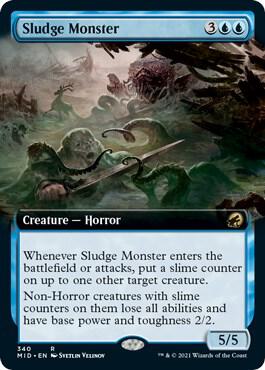 Sludge Monster (Extended Art) card image