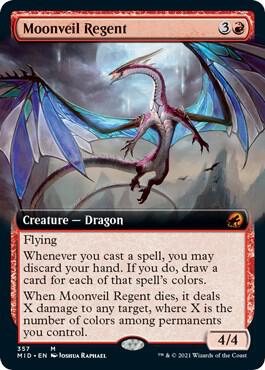 Moonveil Regent (Extended Art) card image