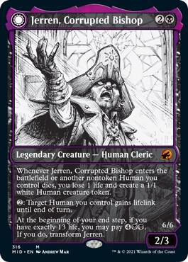 Jerren, Corrupted Bishop (Showcase) card image