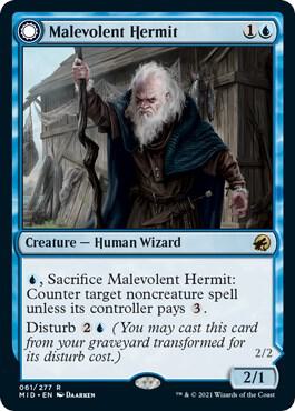 Malevolent Hermit card image