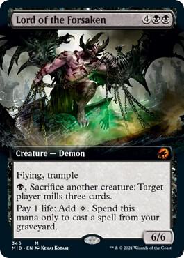 Lord of the Forsaken (Extended Art) card image