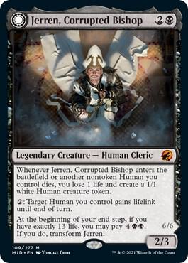 Jerren, Corrupted Bishop card image