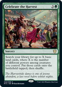 Celebrate the Harvest card image