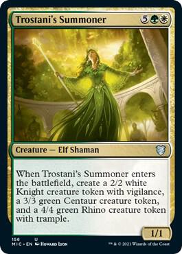 Trostani's Summoner card image