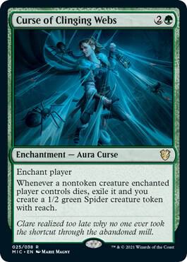Curse of Clinging Webs card image