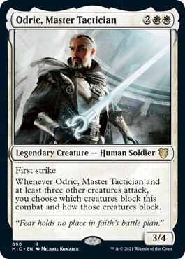 Odric, Master Tactician card image
