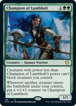 Champion of Lambholt card image