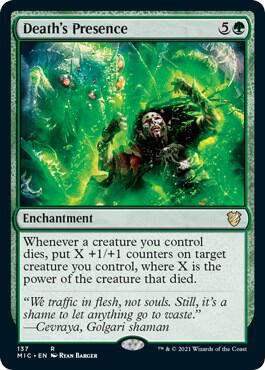 Death's Presence card image
