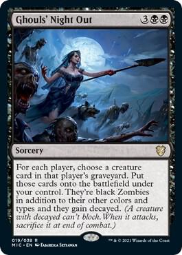 Ghouls' Night Out card image