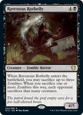 Ravenous Rotbelly card image