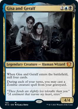 Gisa and Geralf card image